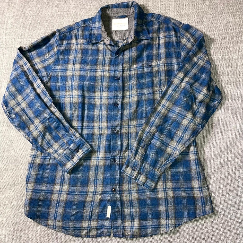 Weatherproof Vintage Holiday Antique Flannel Shirt Mens XL Multi Classic Plaid